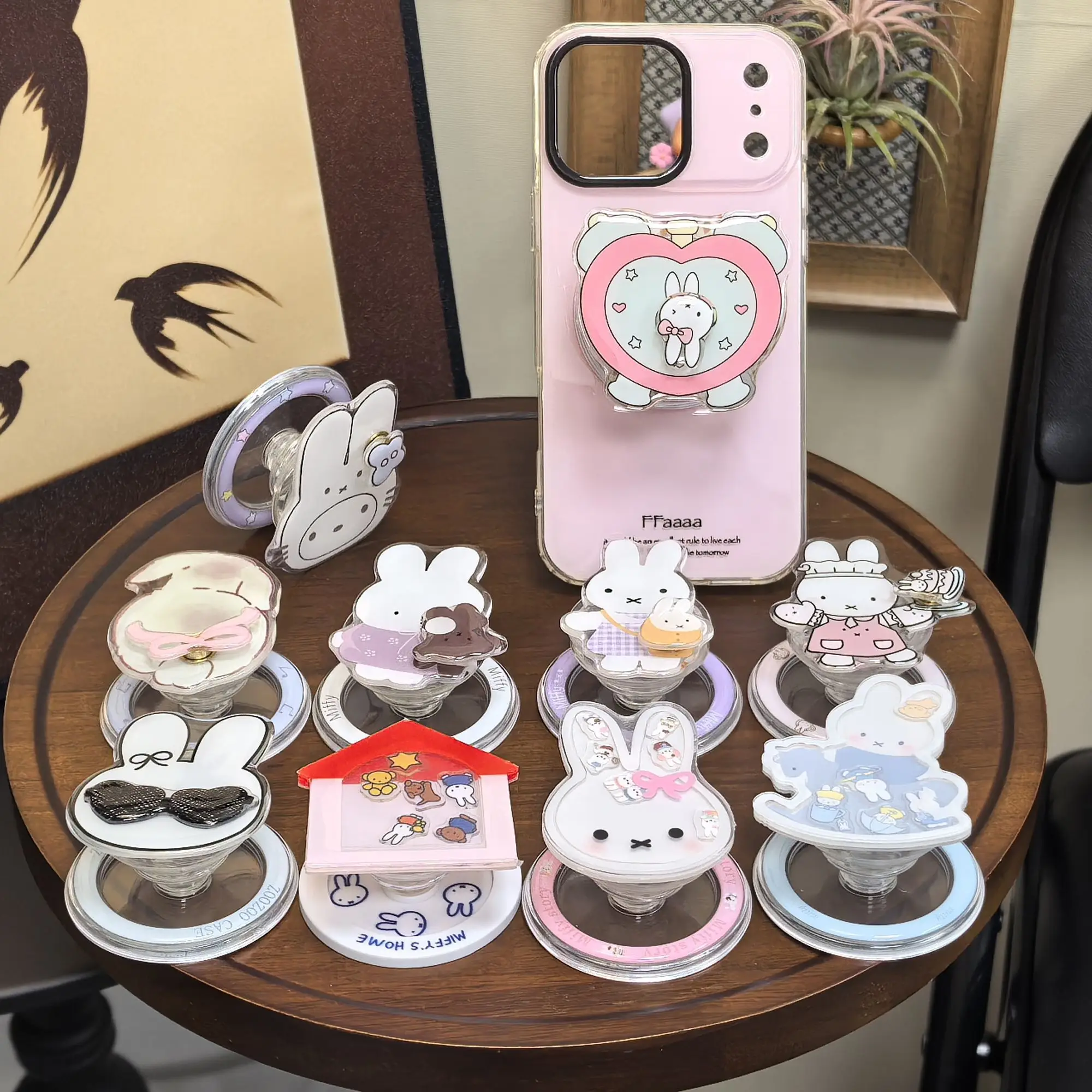 New Miffy Cartoon Mobile Phone Magnetic Attraction Bracket Applicable To MagSafe Magnetic Attraction Catch Up on Dramas Artifact
New Miffy Cartoon Mobile Phone Magnetic Attraction Bracket Applicable To MagSafe Magnetic Attraction Catch Up on Dramas Artifact