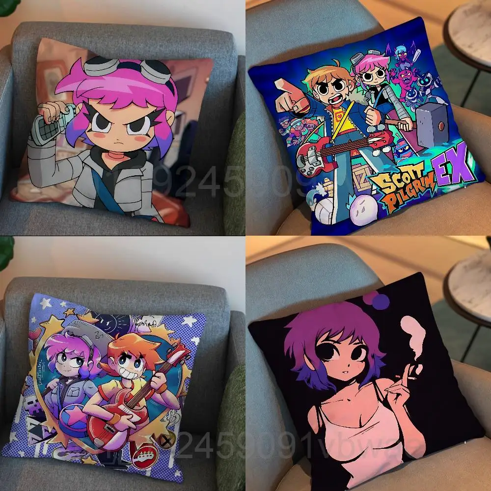 Ramona Flowers Scott Pilgrim EX Pillow Case Anti-dustmite Pillowcase Invisible zipper silky short plush Sofa cushion cover
Ramona Flowers Scott Pilgrim EX Pillow Case Anti-dustmite Pillowcase Invisible zipper silky short plush Sofa cushion cover