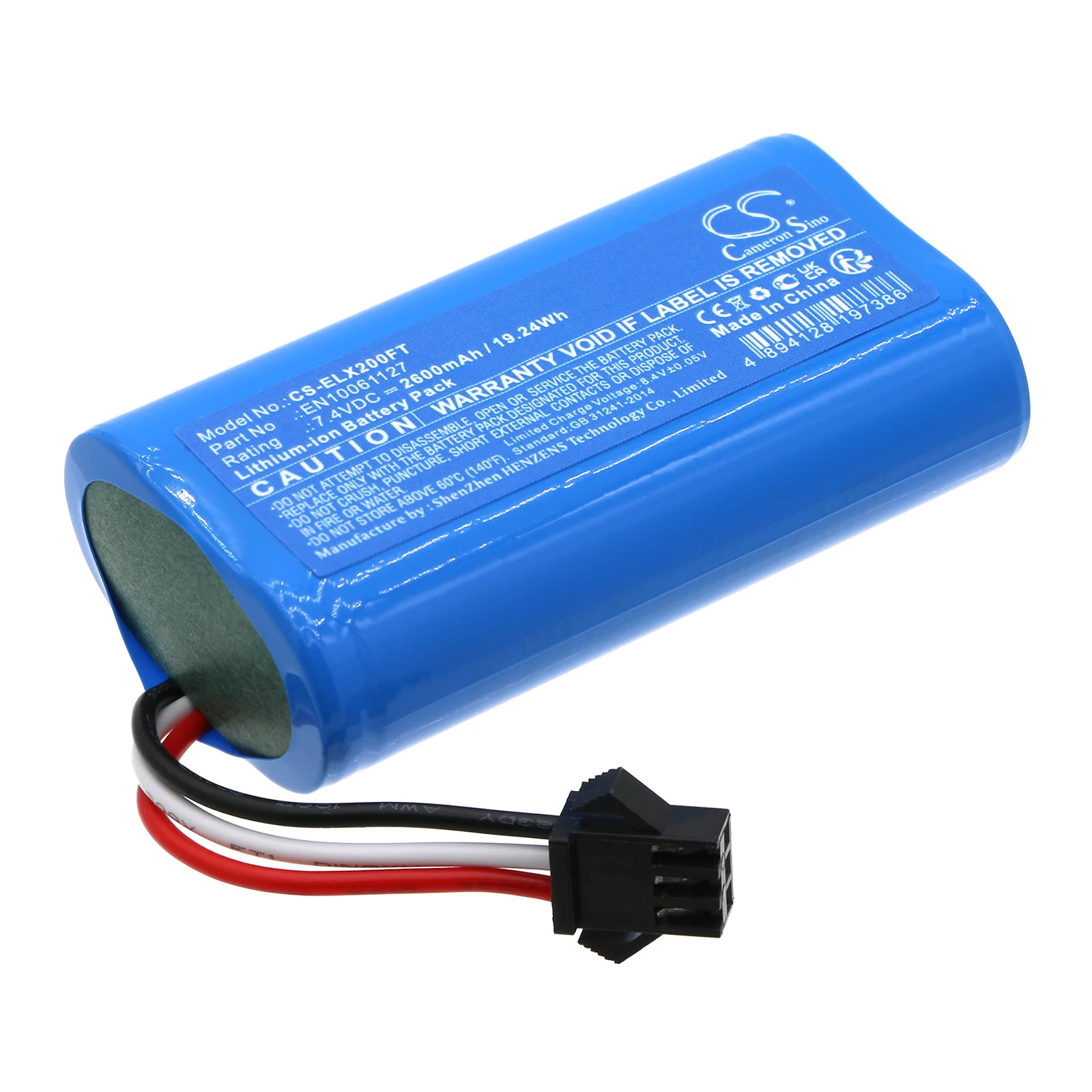 Сменный аккумулятор CS для ESYLUX SLP-2 EN 10061127 ,927 664 119,45 034 07,30 006 06,75 900 40 2600 мАч / 19,24 Втч Фонарик
Сменный аккумулятор CS для ESYLUX SLP-2 EN 10061127 ,927 664 119,45 034 07,30 006 06,75 900 40 2600 мАч / 19,24 Втч Фонарик