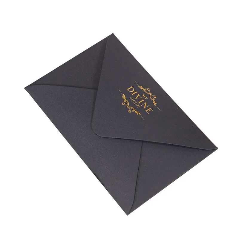 *Custom Size Black Cardboard Foil Logo Print Business Invitation Greeting Card Gift Envelope Receipt Paper Envelope
*Custom Size Black Cardboard Foil Logo Print Business Invitation Greeting Card Gift Envelope Receipt Paper Envelope