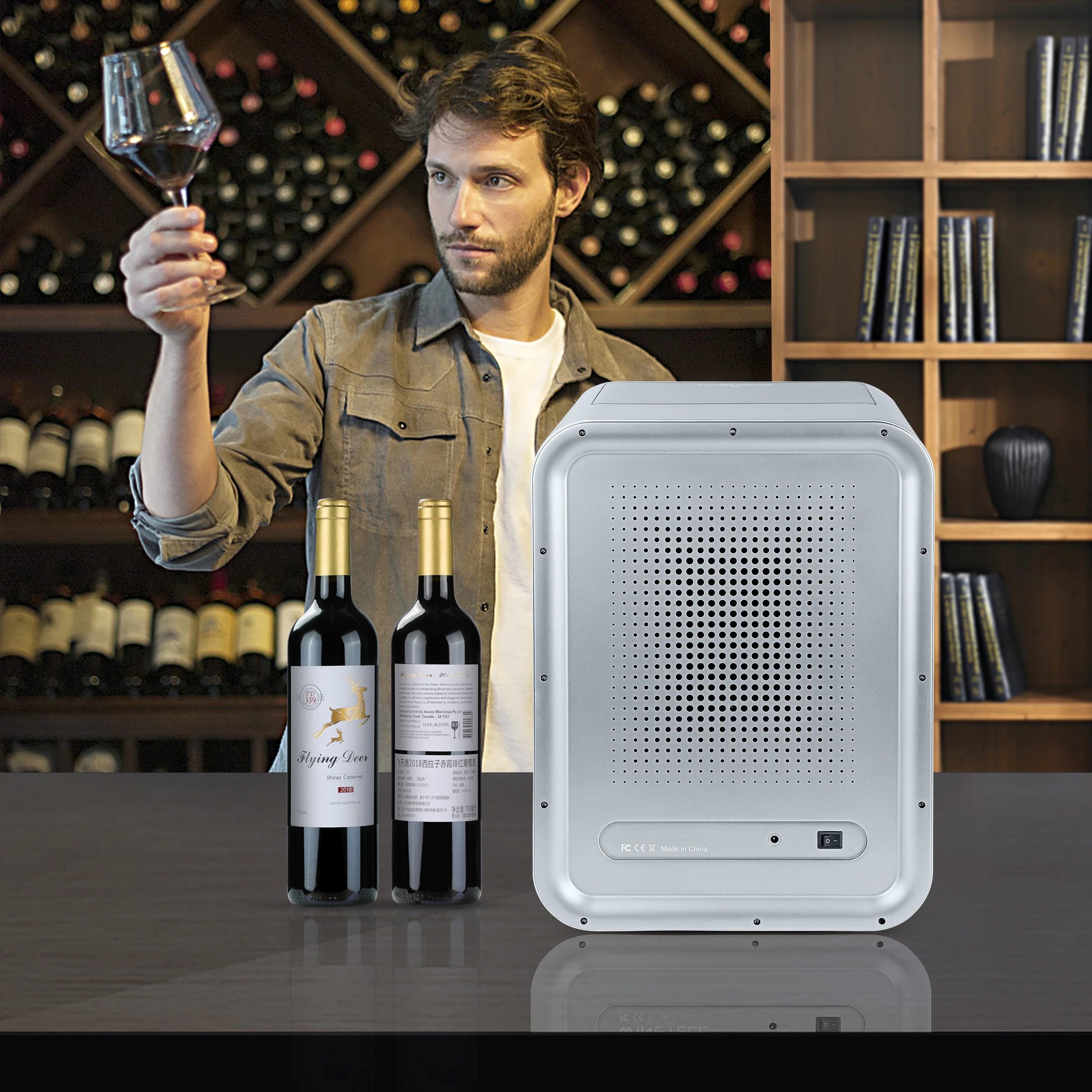Home Appliance Liquor Fridge Machine Preservation Smart Digital Reservation System Automatic Wine Dispenser with Panel Control
Home Appliance Liquor Fridge Machine Preservation Smart Digital Reservation System Automatic Wine Dispenser with Panel Control