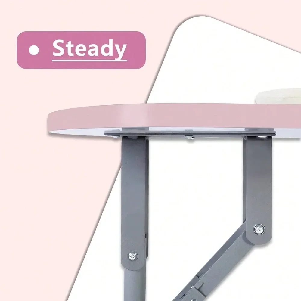 Manicure Table Foldable Nail Desk With Large Drawer Nail Tech Table For Technician Salon Workstation Client Wrist Cushion Carry
Manicure Table Foldable Nail Desk With Large Drawer Nail Tech Table For Technician Salon Workstation Client Wrist Cushion Carry