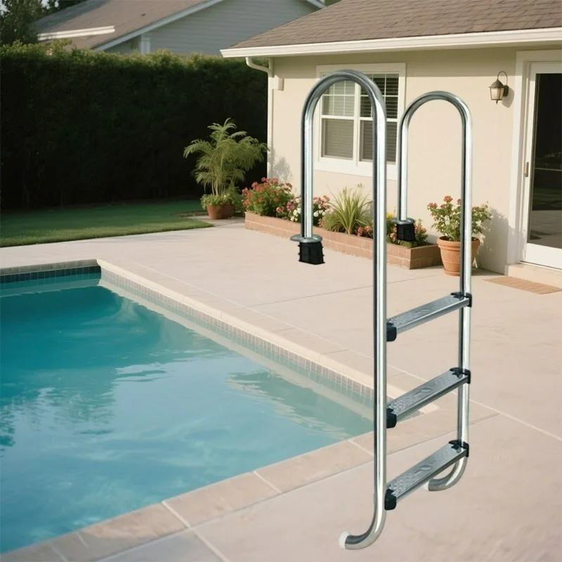 Humanized Design Stainless Steel Pool Ladder With Multiple Safety Features For Swimming Pool Usage Scenes New Arrival
Humanized Design Stainless Steel Pool Ladder With Multiple Safety Features For Swimming Pool Usage Scenes New Arrival