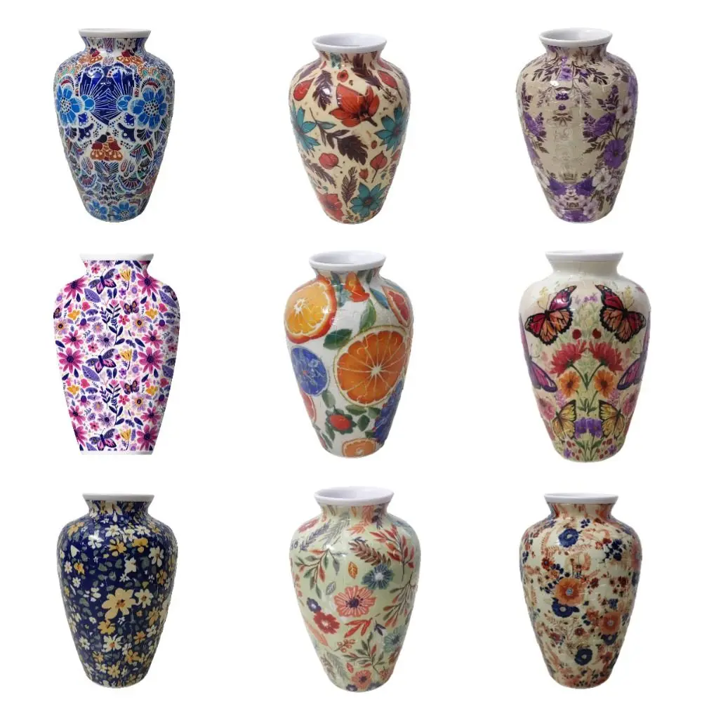 Creative 3D Puzzle Vase Waterproof DIY Flower Arrangement Vase Artistic Arrange Flowers Home Decoration Vase
Creative 3D Puzzle Vase Waterproof DIY Flower Arrangement Vase Artistic Arrange Flowers Home Decoration Vase