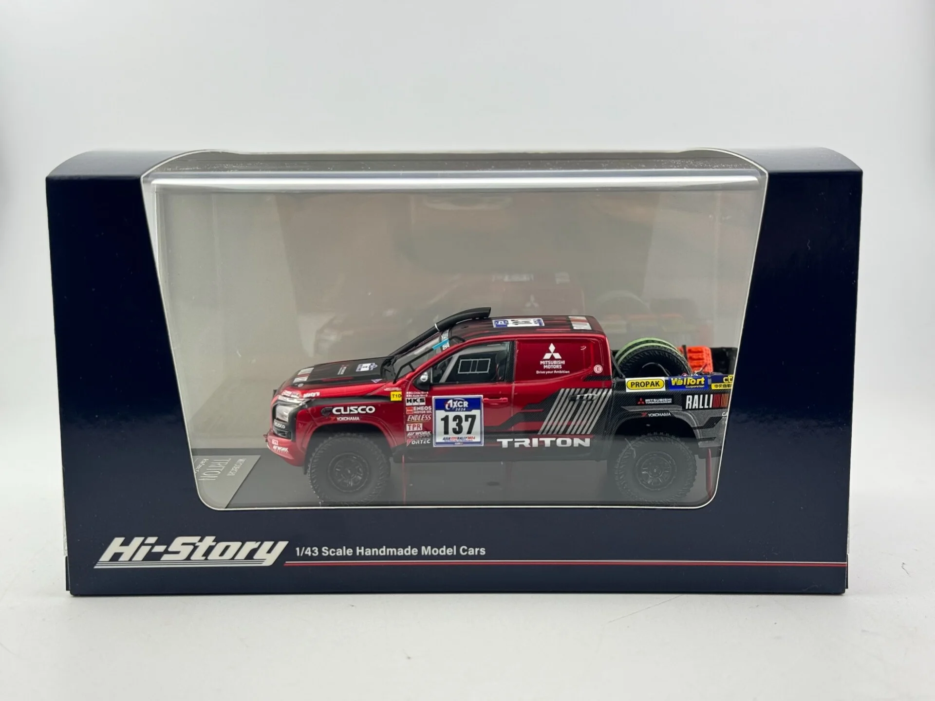 Hi Story 1/43 Scale Mitsubishi Triton Resin Car Model
Hi Story 1/43 Scale Mitsubishi Triton Resin Car Model