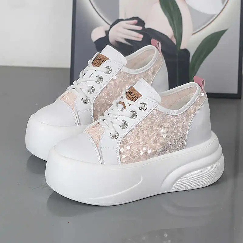 Trendy Mesh Upper Sneakers for Petite Women Hidden 8cm Increase Height Platform Shoes Breathable Athletic Trainers
Trendy Mesh Upper Sneakers for Petite Women Hidden 8cm Increase Height Platform Shoes Breathable Athletic Trainers