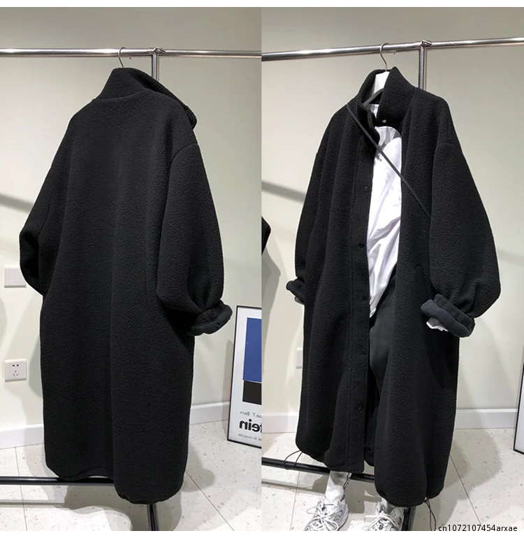 Winter Long Oversized Black Thick Warm Fluffy Soft Faux Fur Jacket Women Loose Casual Korean Fashion Bf Sherpa Coat 2023
Winter Long Oversized Black Thick Warm Fluffy Soft Faux Fur Jacket Women Loose Casual Korean Fashion Bf Sherpa Coat 2023