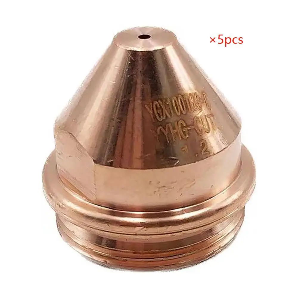 5pcs Nozzle Tip 1.2 1.6 1.8 YGX-100 YK-100 YGX100A YGX100103 YGX100102 LGK-100 LGK-120 CNC Plasma Torch
5pcs Nozzle Tip 1.2 1.6 1.8 YGX-100 YK-100 YGX100A YGX100103 YGX100102 LGK-100 LGK-120 CNC Plasma Torch