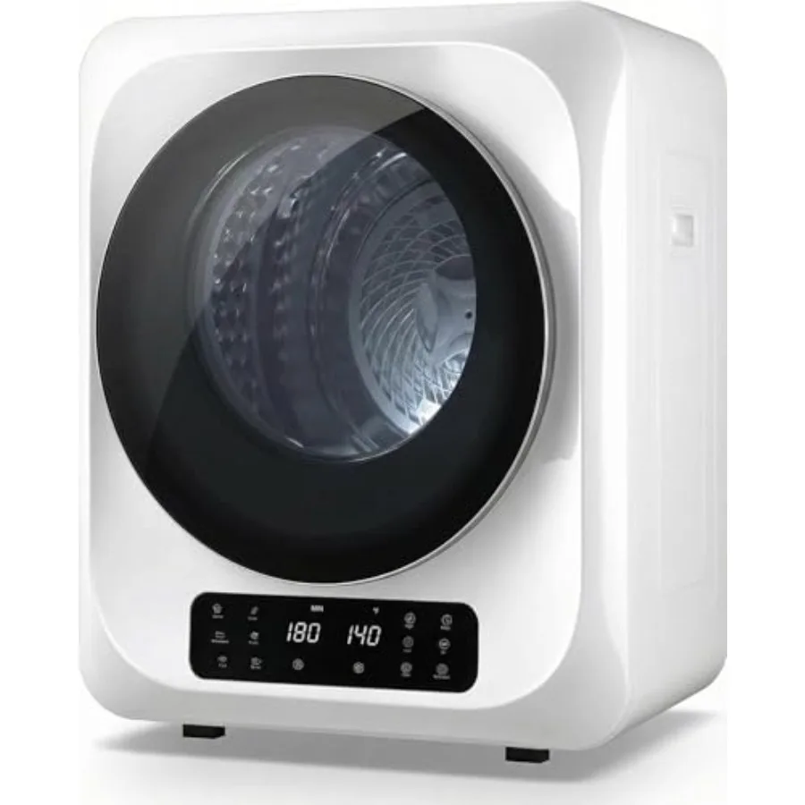 Portable dryer for apartment/dorm/RV use, stainless steel tub, white, 1.8 cu. ft. capacity, 850 W, LED controls, boot drying fu
Portable dryer for apartment/dorm/RV use, stainless steel tub, white, 1.8 cu. ft. capacity, 850 W, LED controls, boot drying fu