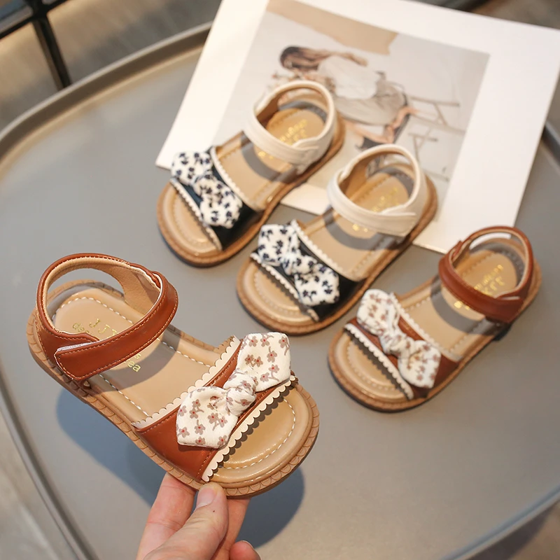 Girls Sandals Summer New Fashion Bow-knot Open Toe Kids Beach Shoes Soft Bottom Non-slip Children Single Shoes Baby Sandals
Girls Sandals Summer New Fashion Bow-knot Open Toe Kids Beach Shoes Soft Bottom Non-slip Children Single Shoes Baby Sandals