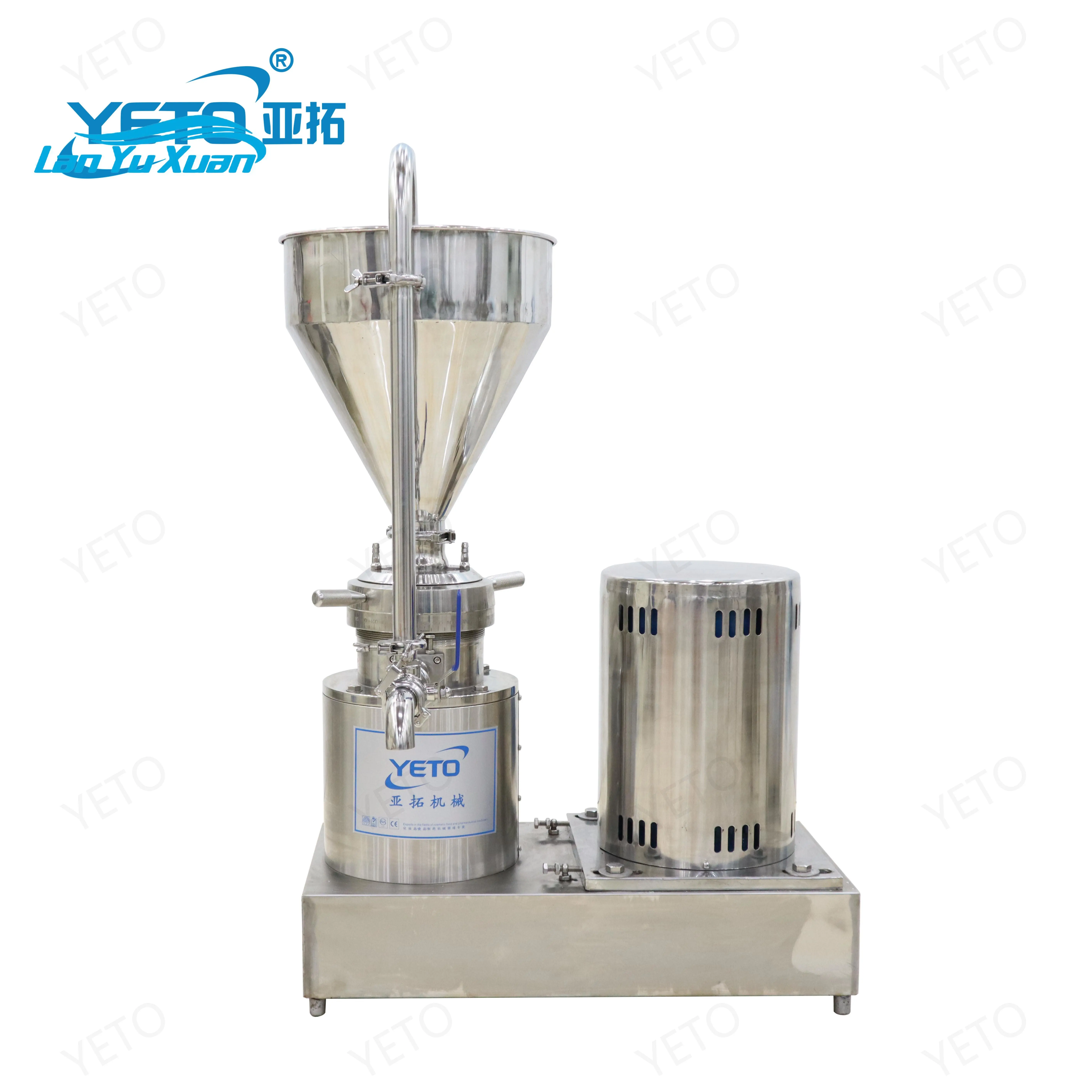 Factory Stainless Steel Sesame Peanut Butter Raspberry Fruit Jam Making Colloid Milling Ketchup Chilli Sauce Grinding Machine
Factory Stainless Steel Sesame Peanut Butter Raspberry Fruit Jam Making Colloid Milling Ketchup Chilli Sauce Grinding Machine