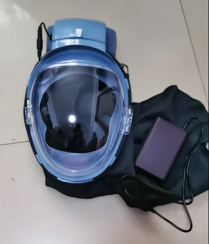 Очистка воздуха с питанием от перезаряжаемым двигателем и защитой лица, удобный пылезащитный капюшон для строительной покраски
Очистка воздуха с питанием от перезаряжаемым двигателем и защитой лица, удобный пылезащитный капюшон для строительной покраски