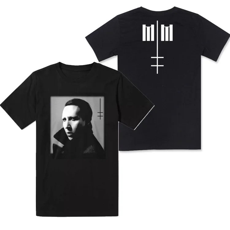 2025 Marilyn Manson Rock Punk Cotton Graphic T-Shirts Unisex Men Women Short Sleeve Summer O-Neck Top Oversized Streetwear Tees
2025 Marilyn Manson Rock Punk Cotton Graphic T-Shirts Unisex Men Women Short Sleeve Summer O-Neck Top Oversized Streetwear Tees