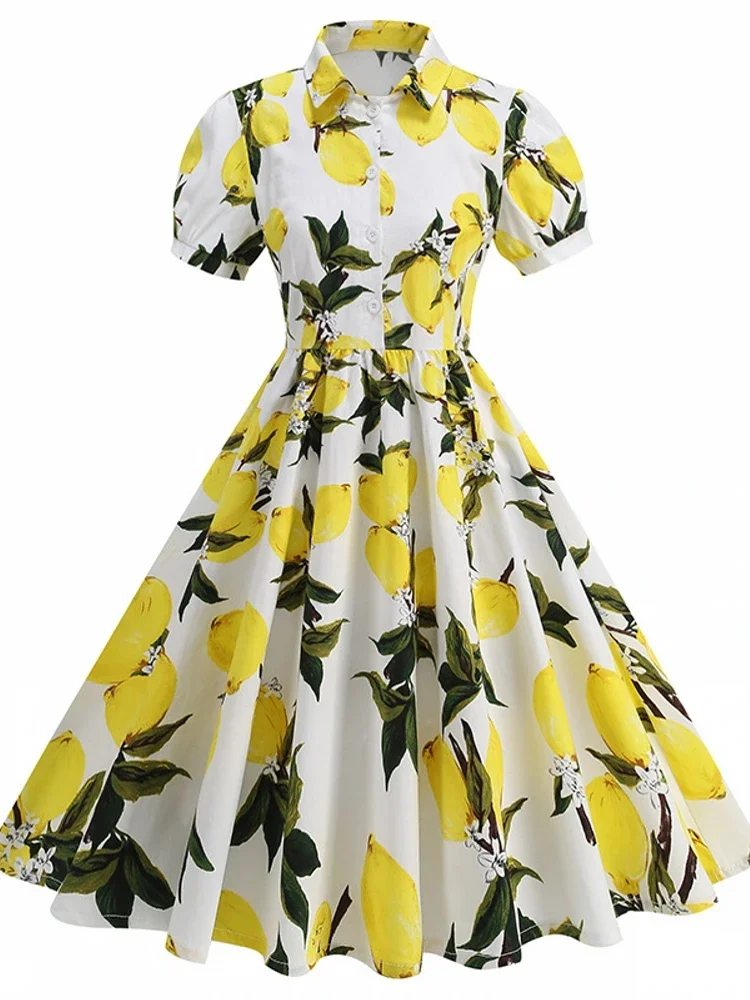 Elegant Summer Women Pin Up Hepburn Casual Party Dress Short Sleeve Retro Robe 60s 50s Vintage Rockabilly Swing Dress Vestidos
Elegant Summer Women Pin Up Hepburn Casual Party Dress Short Sleeve Retro Robe 60s 50s Vintage Rockabilly Swing Dress Vestidos