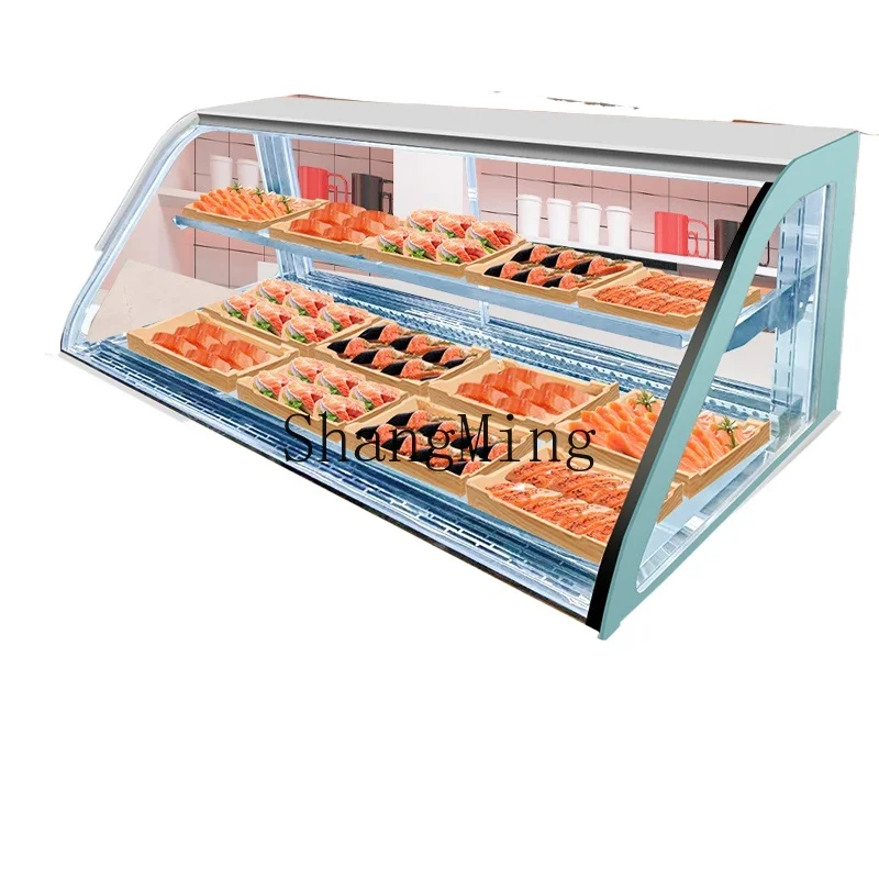 ZYY salmon display cabinet aquatic seafood freezer raw pickled fish fillets fresh-keeping refrigerator
ZYY salmon display cabinet aquatic seafood freezer raw pickled fish fillets fresh-keeping refrigerator