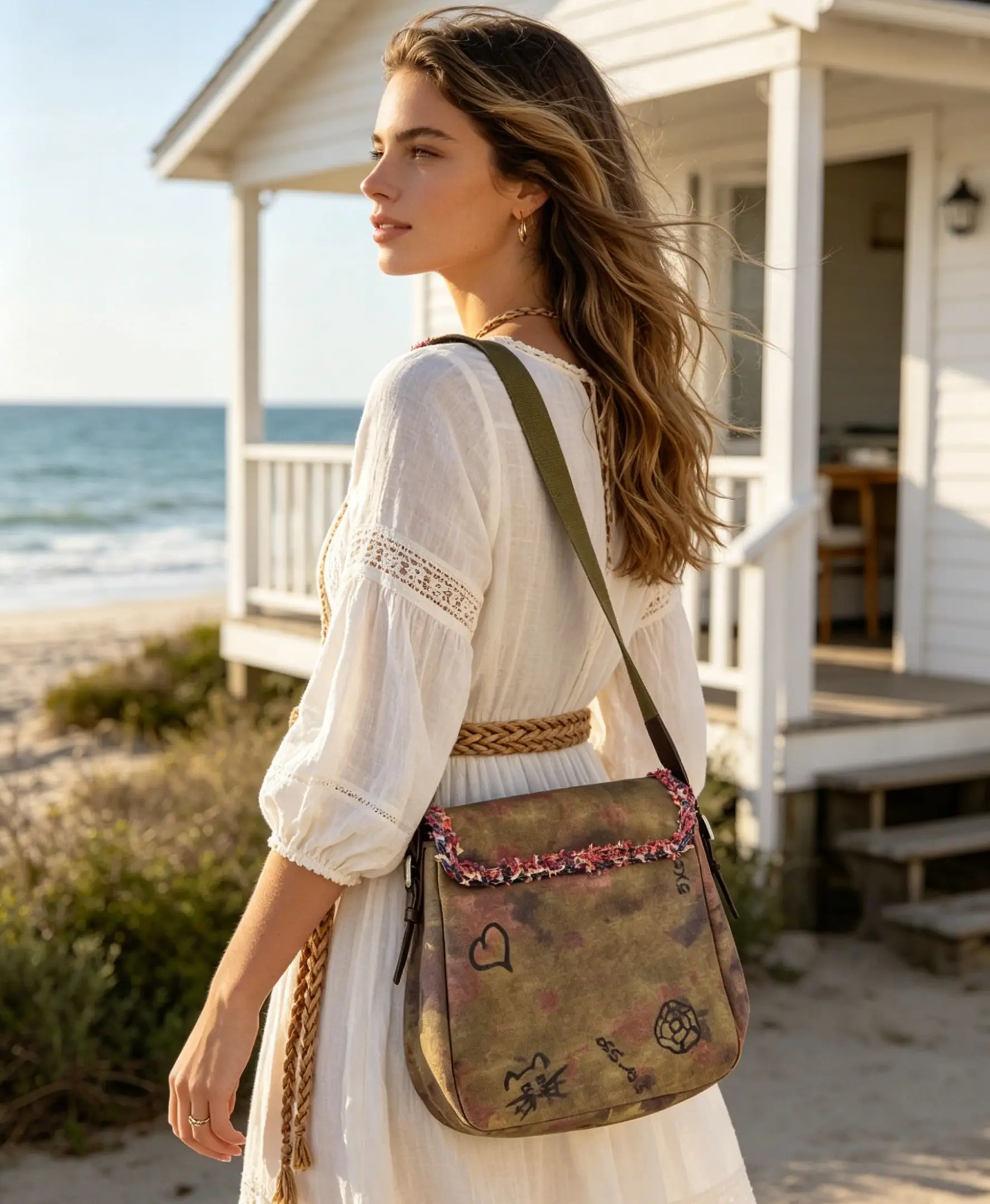 Simple Design Shoulder Bag Woman Cartoon Graffiti Leather Crossbody Bag Fashion Trend Cute High Quality Famous Brand Handbag
Simple Design Shoulder Bag Woman Cartoon Graffiti Leather Crossbody Bag Fashion Trend Cute High Quality Famous Brand Handbag