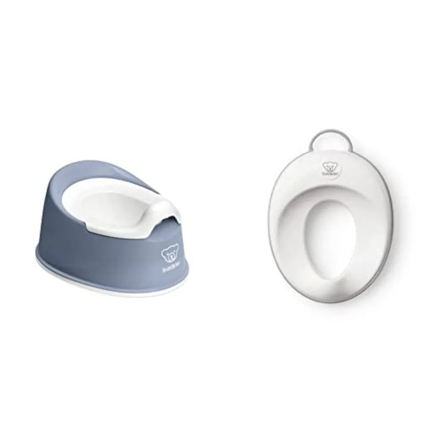 Smart Potty for toddlers, polypropylene, deep blue/white, ergonomic design with non-slip base
Smart Potty for toddlers, polypropylene, deep blue/white, ergonomic design with non-slip base