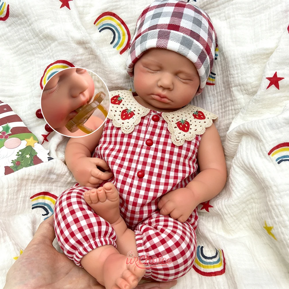Handmade Waterproof 20" Silicone Baby Girl/Boy Loulou 3D Skin Reborn Doll Soft Lifelike Weighted Open Mouth Doll Anti-Stress Toy
Handmade Waterproof 20" Silicone Baby Girl/Boy Loulou 3D Skin Reborn Doll Soft Lifelike Weighted Open Mouth Doll Anti-Stress Toy