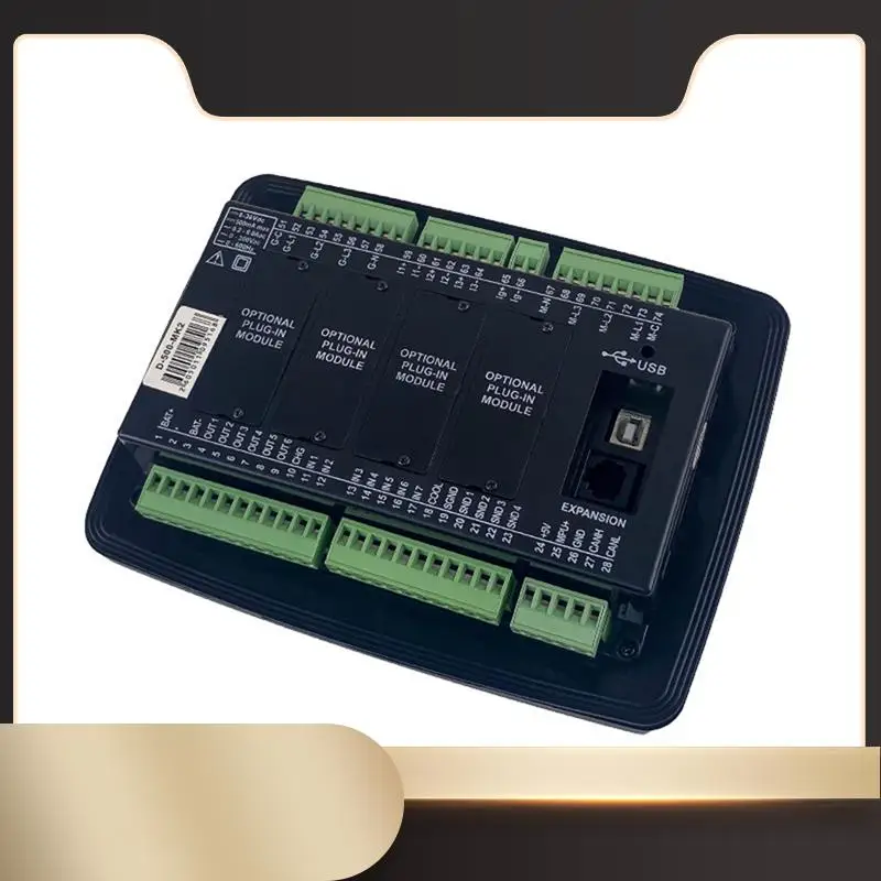 1 PCS D500 Generator Automatic Mains Failure Control Panel/AMF Controller Black ABS D500 MK2-N36R
1 PCS D500 Generator Automatic Mains Failure Control Panel/AMF Controller Black ABS D500 MK2-N36R