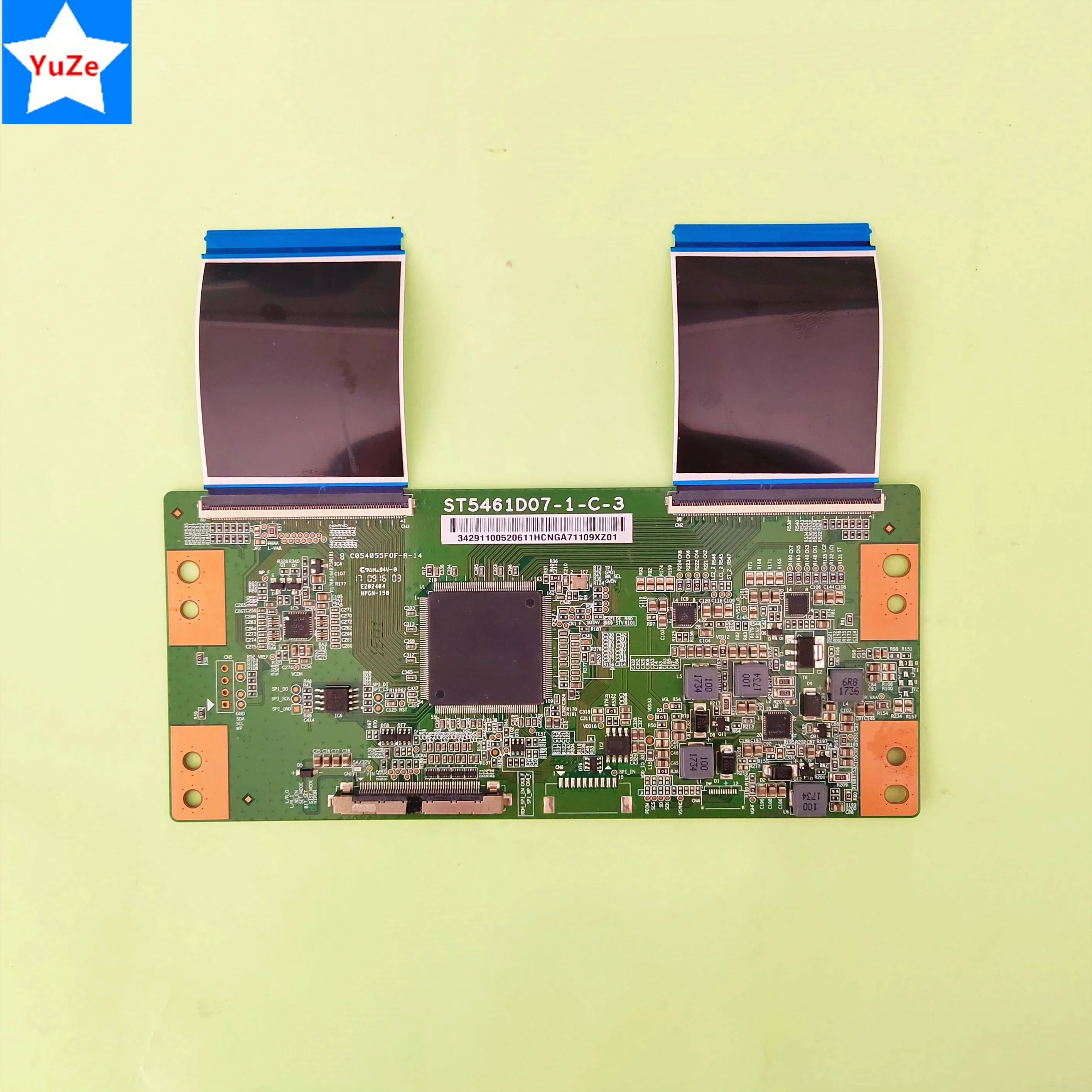ST5461D07-1-C-3 T-con Board 34.29110.052 for 55'' 55 inch 55H6D 55DU6070 LED55N51U LC-55LBU591U 55R6107 55UK700N TV Logic Board
ST5461D07-1-C-3 T-con Board 34.29110.052 for 55'' 55 inch 55H6D 55DU6070 LED55N51U LC-55LBU591U 55R6107 55UK700N TV Logic Board