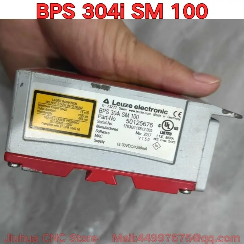 Бывший в употреблении фотоэлектрический сканер расстояния BPS 304i SM 100, нормальный
Бывший в употреблении фотоэлектрический сканер расстояния BPS 304i SM 100, нормальный