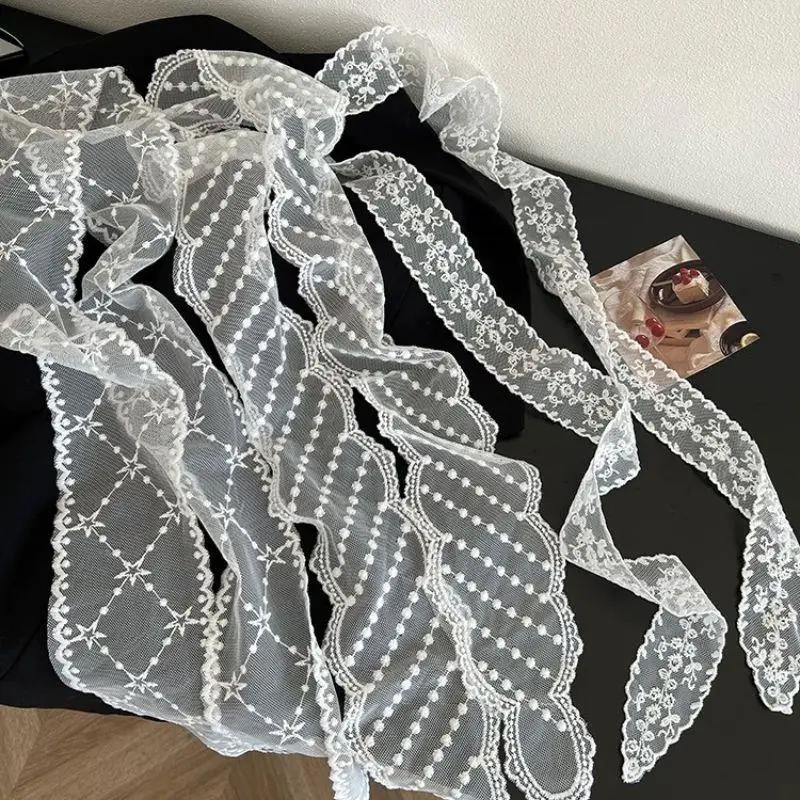Y2K Long Skinny Ribbon Lace Floral Hair Scarf Embroidered Headscarf For Women Crochet Neck Scarf Travel Photo Headband Scarves
Y2K Long Skinny Ribbon Lace Floral Hair Scarf Embroidered Headscarf For Women Crochet Neck Scarf Travel Photo Headband Scarves