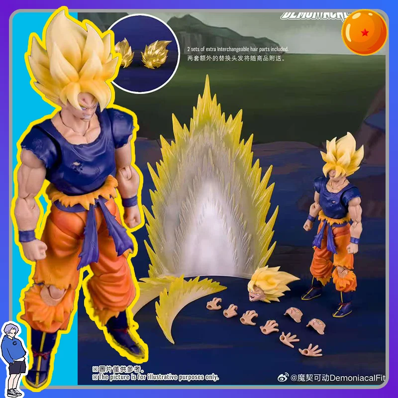 【New】Demoniacal Fit Rage Awakening Battle Loss Overmatch Wukong Movable Figure with Bonus
【New】Demoniacal Fit Rage Awakening Battle Loss Overmatch Wukong Movable Figure with Bonus