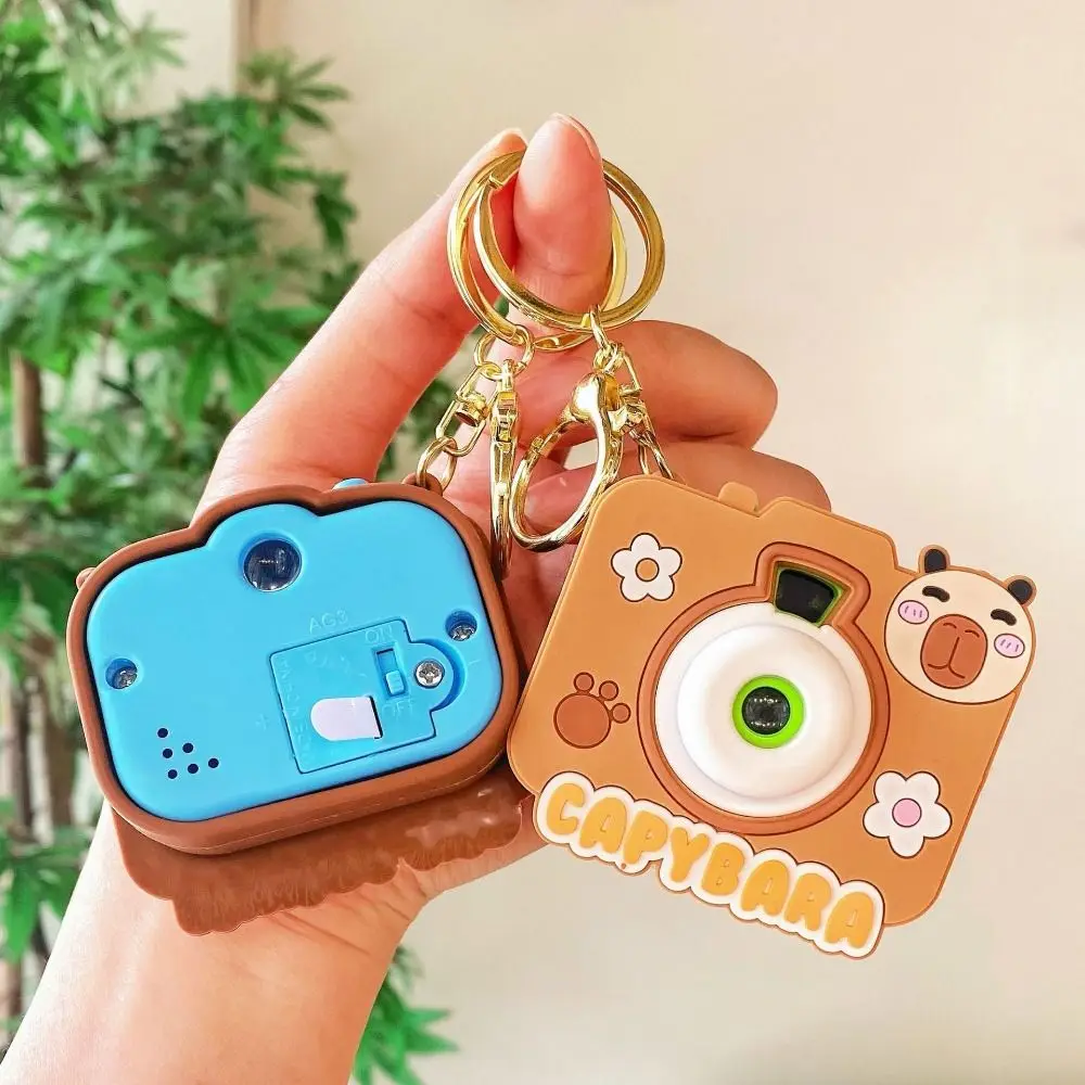 2Pcs With Flashlight Capybara Projection Camera Keychain Simulation Luminous Projection Cartoon Key Ring Cute Creative
2Pcs With Flashlight Capybara Projection Camera Keychain Simulation Luminous Projection Cartoon Key Ring Cute Creative