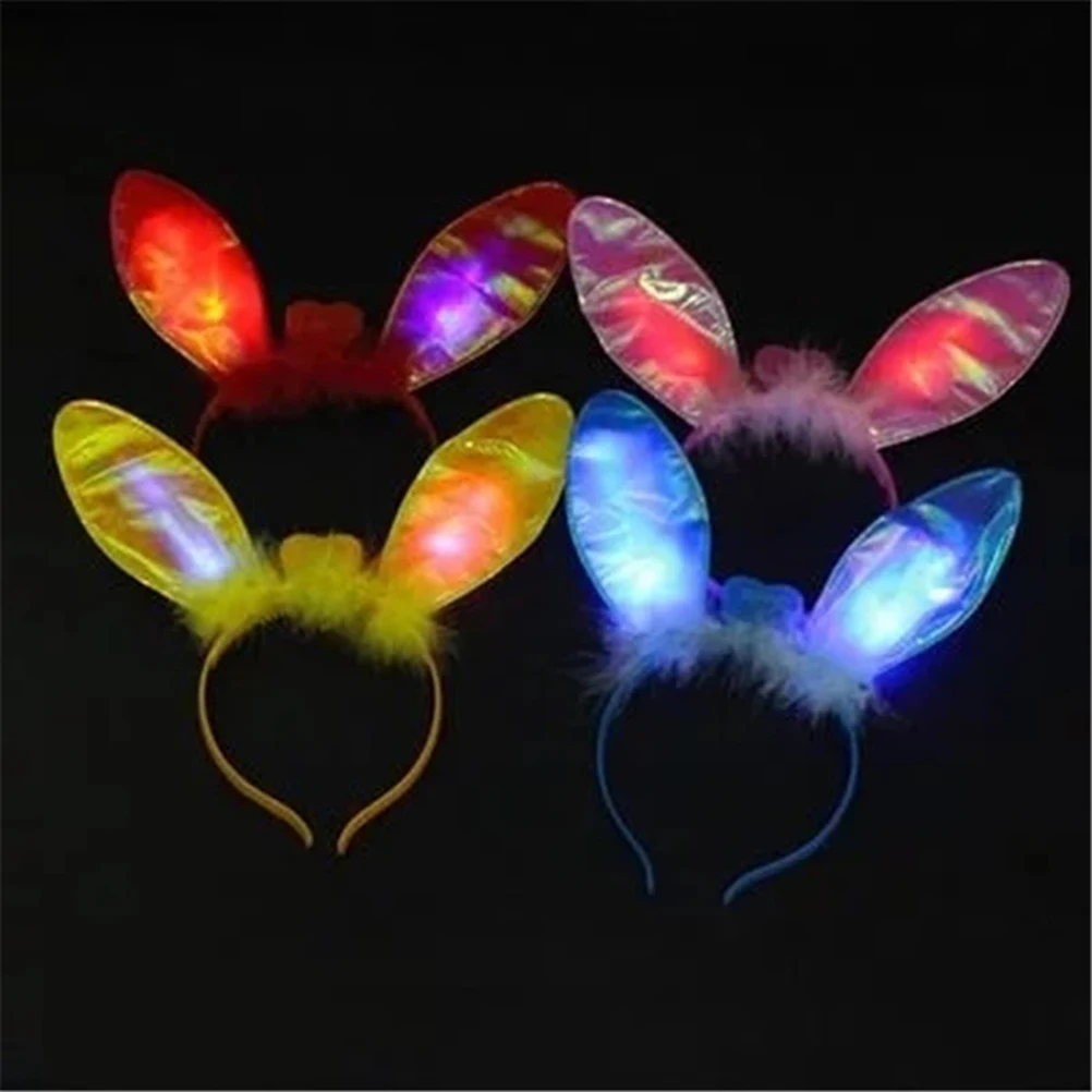 4Pcs Glowing Rabbit Ear Headb Flash Hair Hoop Lightweight Carnival Party Accessories Kids Hair B Halloween Christmas
4Pcs Glowing Rabbit Ear Headb Flash Hair Hoop Lightweight Carnival Party Accessories Kids Hair B Halloween Christmas