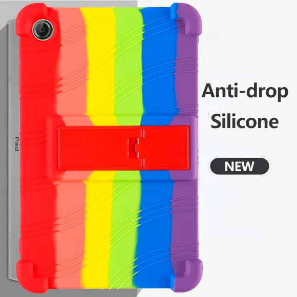 Soft Silicone Tablet Case For Lenovo Tab One 8.7 inch TB305FU Adjustable Stand Protective Cover 
Soft Silicone Tablet Case For Lenovo Tab One 8.7 inch TB305FU Adjustable Stand Protective Cover