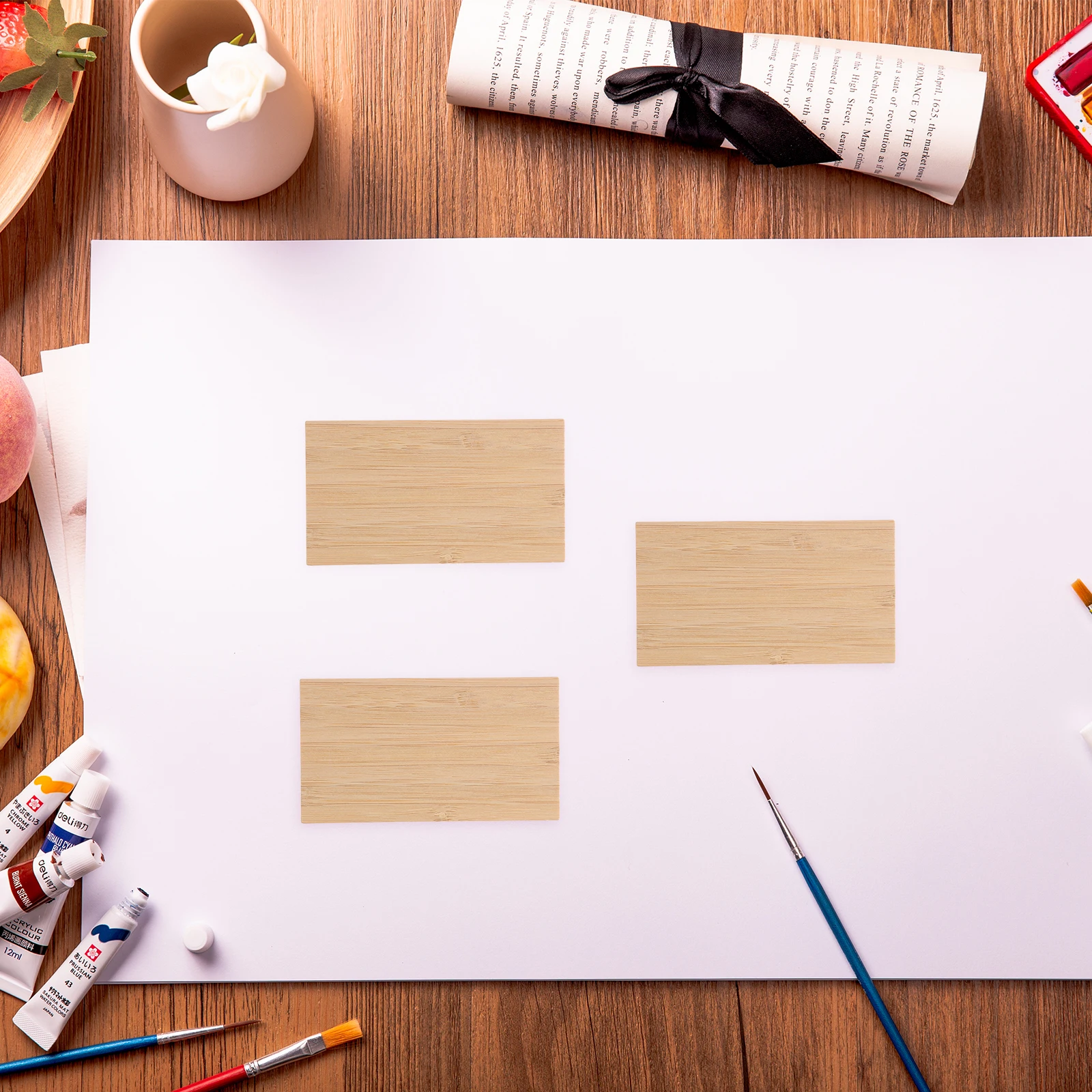 10pcs Bamboo Business Cards DIY Engraving Blanks Unfinished Cutouts Craft Tags Gifts Personalized Design Long Lasting Practical
10pcs Bamboo Business Cards DIY Engraving Blanks Unfinished Cutouts Craft Tags Gifts Personalized Design Long Lasting Practical