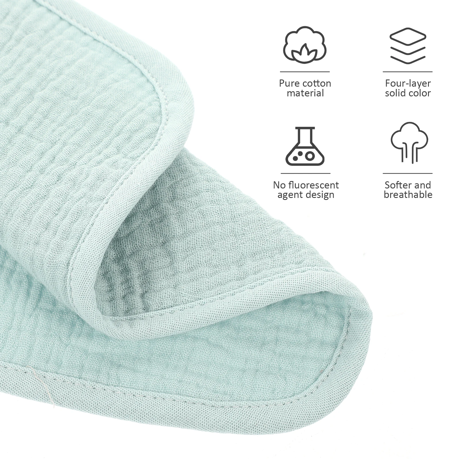 3Pcs Baby Towels 25x25cm Cotton Drool Wipes Soft Absorbent No Fluorescent Edge Design Newborn Face Burp Cloth Infant Washing
3Pcs Baby Towels 25x25cm Cotton Drool Wipes Soft Absorbent No Fluorescent Edge Design Newborn Face Burp Cloth Infant Washing