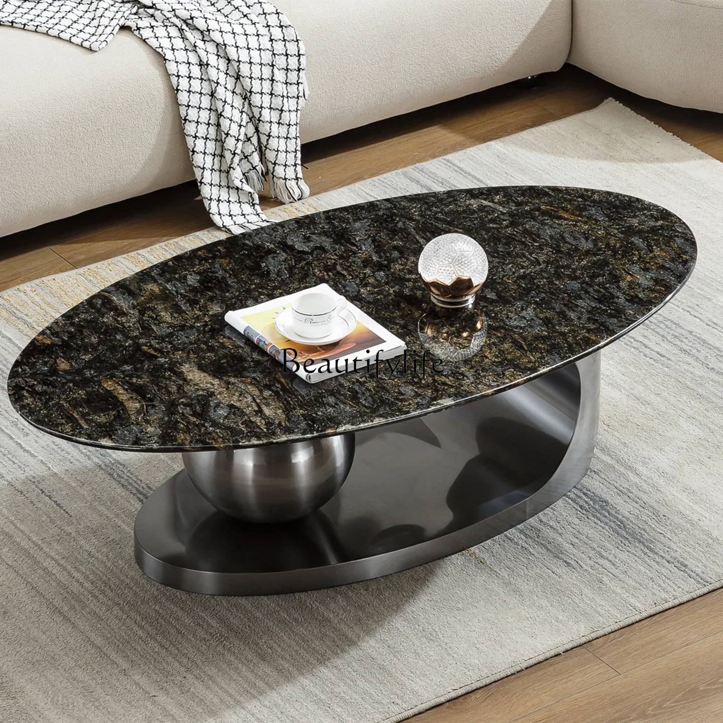 ls 42Italian simple modern living room home light luxury oval coffee table
ls 42Italian simple modern living room home light luxury oval coffee table