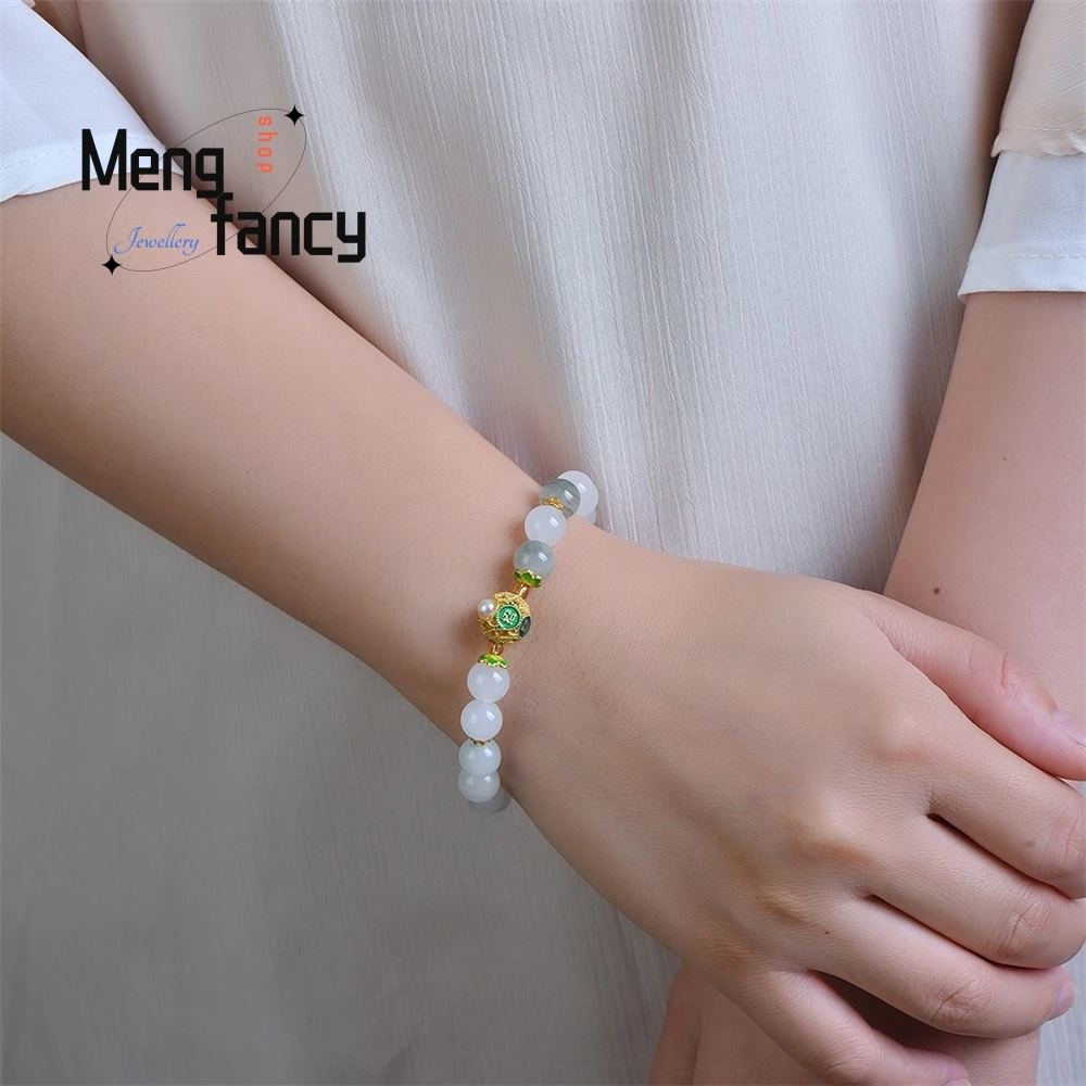High-grade Exquisite Natural Tianshan Cui Fashion Bracelet For Men And Women Gift Bracelet Fine Jewelry Fashion Jewelry
High-grade Exquisite Natural Tianshan Cui Fashion Bracelet For Men And Women Gift Bracelet Fine Jewelry Fashion Jewelry