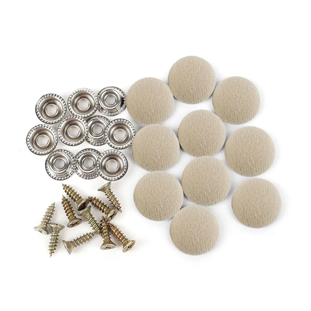 40pcs Car Roof Buckles Headliner Ceiling Cloth Fixing Screw Care Fabric Buckle Rivets Automotive Interior Universal Accessories
40pcs Car Roof Buckles Headliner Ceiling Cloth Fixing Screw Care Fabric Buckle Rivets Automotive Interior Universal Accessories