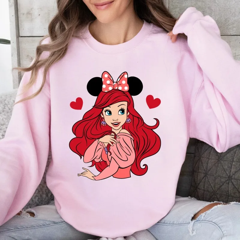Ariel Little Mermaid Family Disneyland женская толстовка с капюшоном осень/зима новая повседневная модная мужская и женская уличная одежда
Ariel Little Mermaid Family Disneyland женская толстовка с капюшоном осень/зима новая повседневная модная мужская и женская уличная одежда