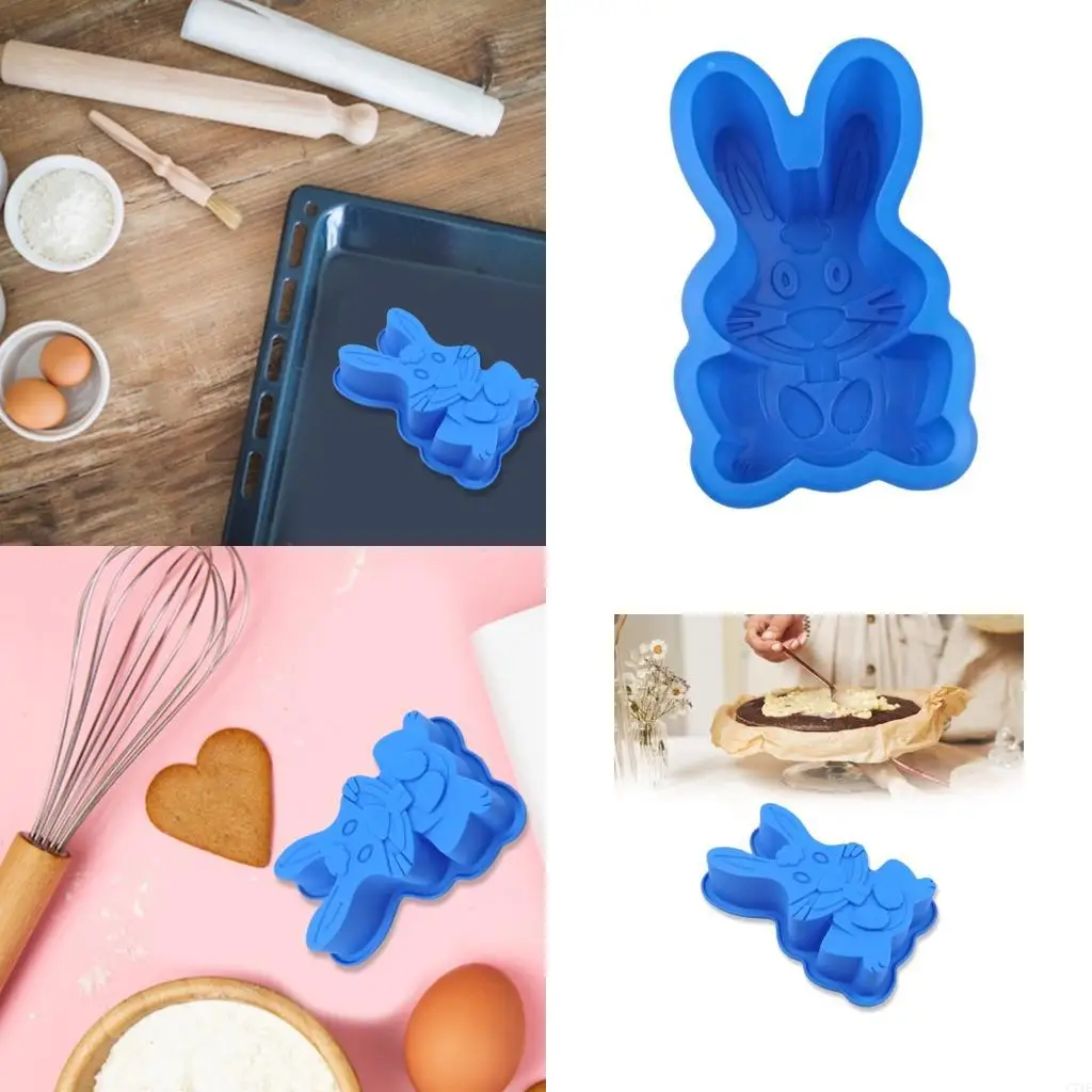 Reusable Rabbit Design Silicone Baking Mold Easy Release For Holiday Treats
Reusable Rabbit Design Silicone Baking Mold Easy Release For Holiday Treats