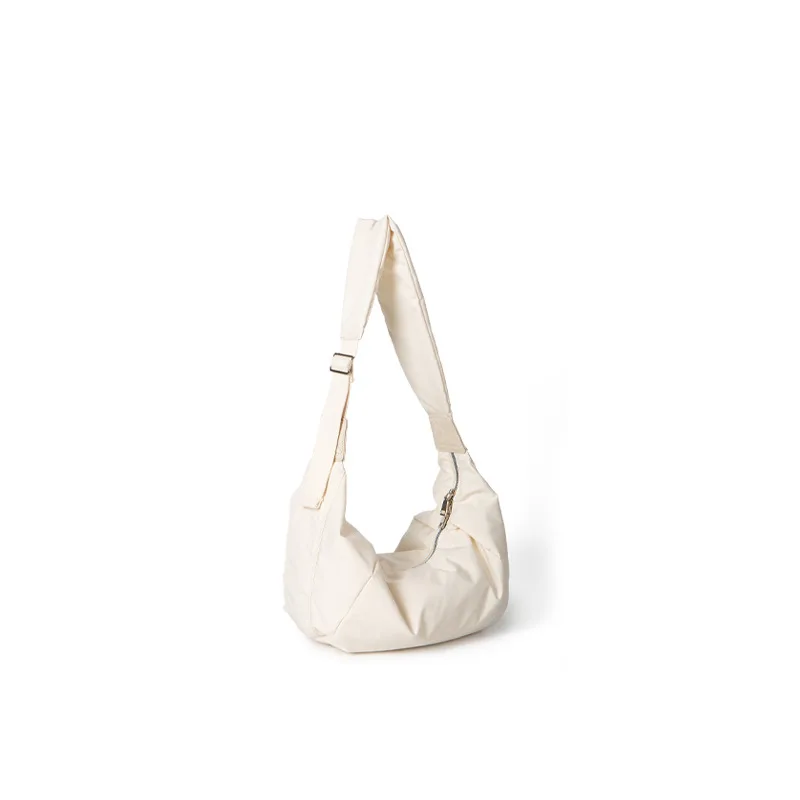 2026 New Polyester Crescent Bag Women Crossbody Shoulder Bag Minimalist K-Fashion Dongdaemun Hobo Purse Daily Commute
2026 New Polyester Crescent Bag Women Crossbody Shoulder Bag Minimalist K-Fashion Dongdaemun Hobo Purse Daily Commute