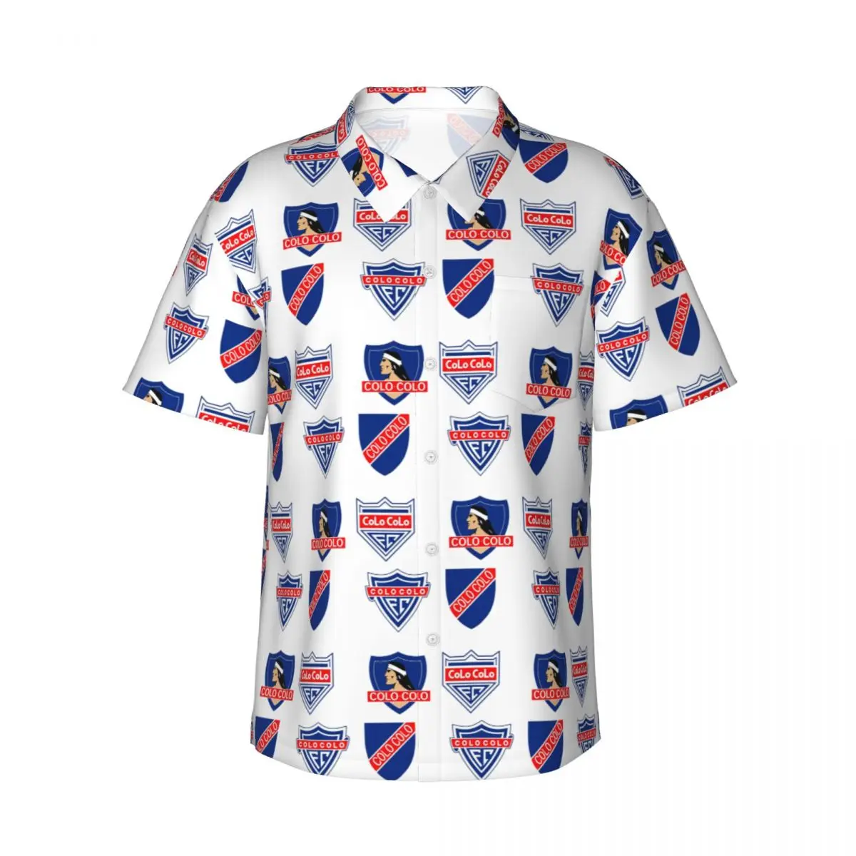 Social Y Deportivo Colo-Colo Men's Shirts Hawaiian Short Sleeve Shirt Funny Lapel Tops for Summer Beach
Social Y Deportivo Colo-Colo Men's Shirts Hawaiian Short Sleeve Shirt Funny Lapel Tops for Summer Beach