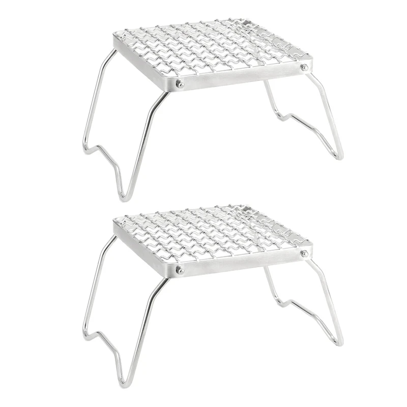 Folding Campfire Grill Stainless Steel Grill, Heavy Duty Portable Camping Grill Supplies Parts
Folding Campfire Grill Stainless Steel Grill, Heavy Duty Portable Camping Grill Supplies Parts
