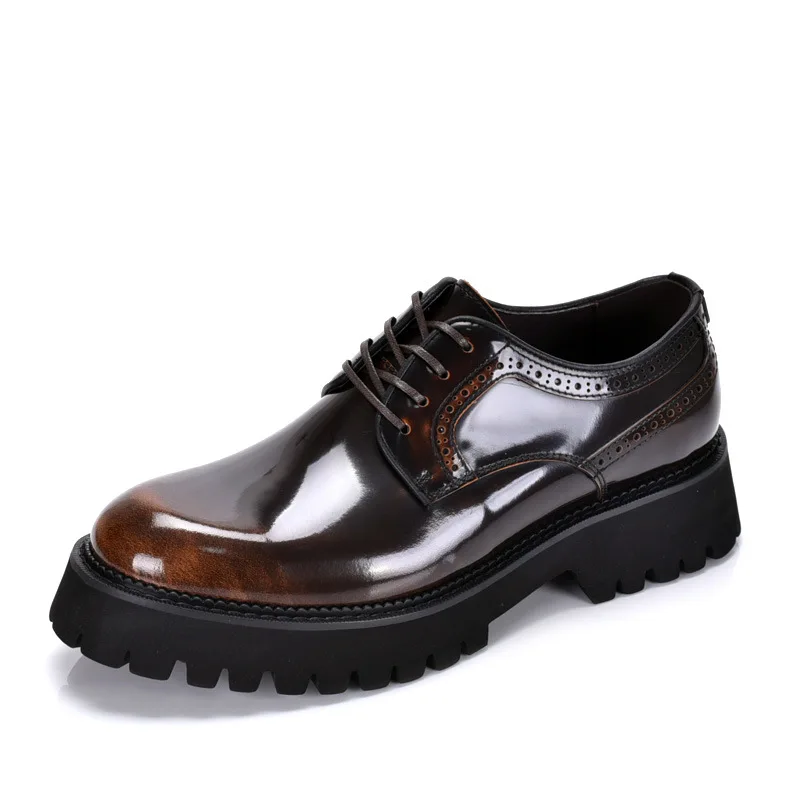 High quality all genuine leather men's business leather shoes cowhide Casual Shoes
High quality all genuine leather men's business leather shoes cowhide Casual Shoes