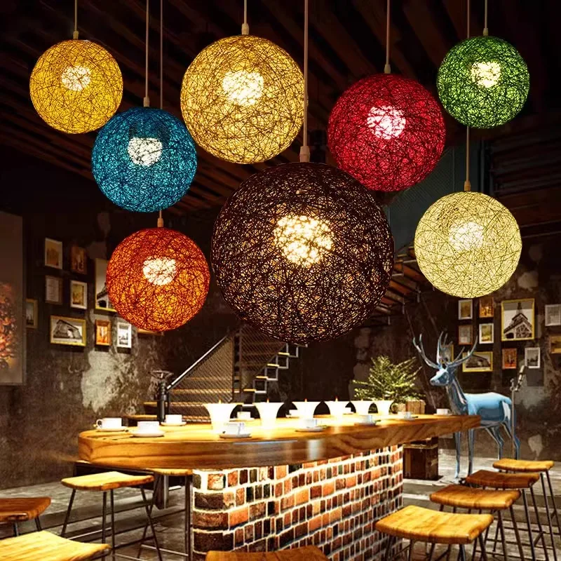Ma Qiu Creative Bird's Nest Circular Restaurant Pendant, Personalized Bar Vine Weaving Bar Counter Pendant
Ma Qiu Creative Bird's Nest Circular Restaurant Pendant, Personalized Bar Vine Weaving Bar Counter Pendant