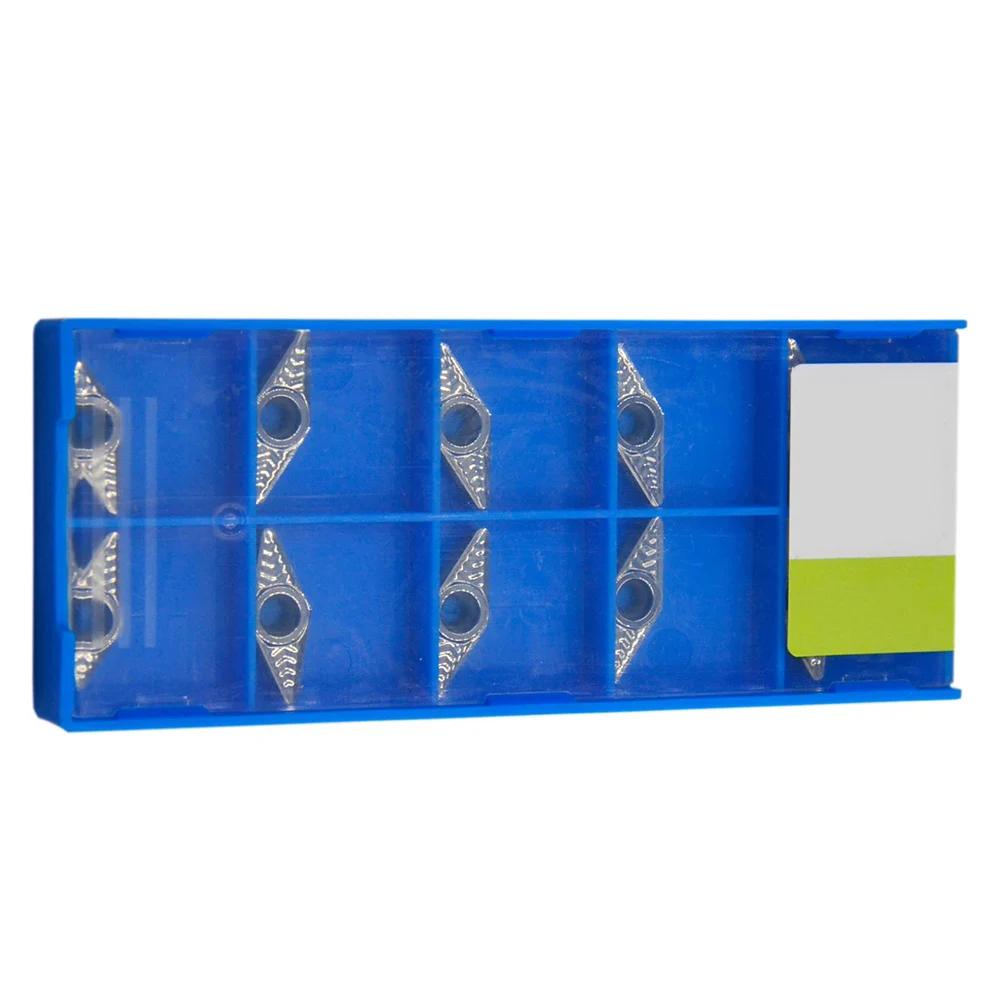 10pcs Carbide Turning Inserts VCGT110308AK For Lathe Metalwork Suitable For Roughing And Finishing For Aluminum
10pcs Carbide Turning Inserts VCGT110308AK For Lathe Metalwork Suitable For Roughing And Finishing For Aluminum
