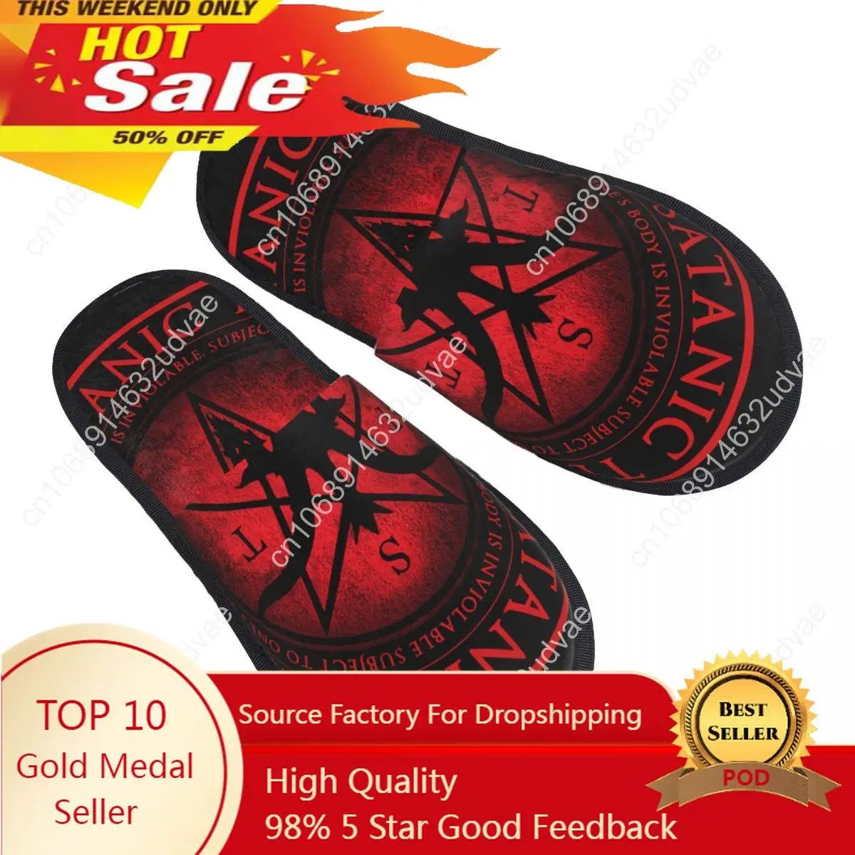 Winter Women Men Non-Slip Flat Slippers Baphomet Satanic Indoor Fur Soft Warm Shoes
Winter Women Men Non-Slip Flat Slippers Baphomet Satanic Indoor Fur Soft Warm Shoes