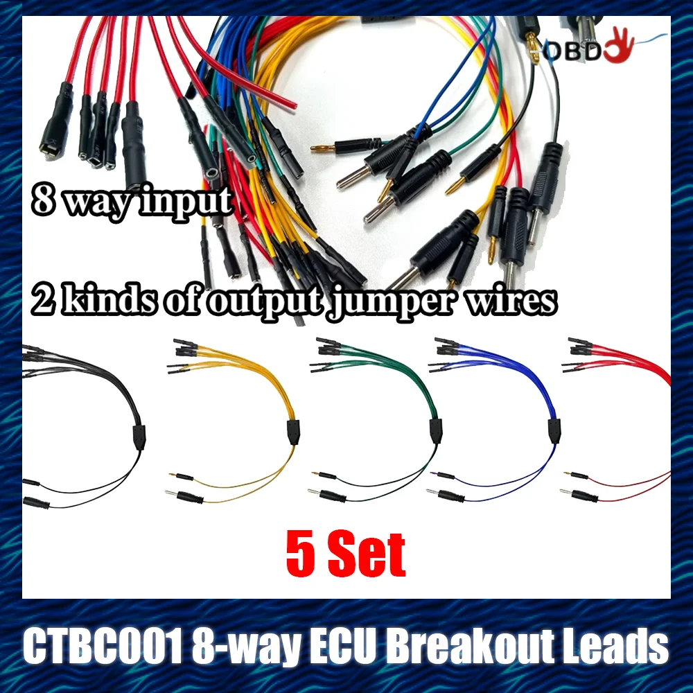 2025 WOYO CTBC001 8-way ECU Breakout Leads for Automotive Diagnostic Oscilloscope Line Cable DIY Connection Auto Quality Tool
2025 WOYO CTBC001 8-way ECU Breakout Leads for Automotive Diagnostic Oscilloscope Line Cable DIY Connection Auto Quality Tool