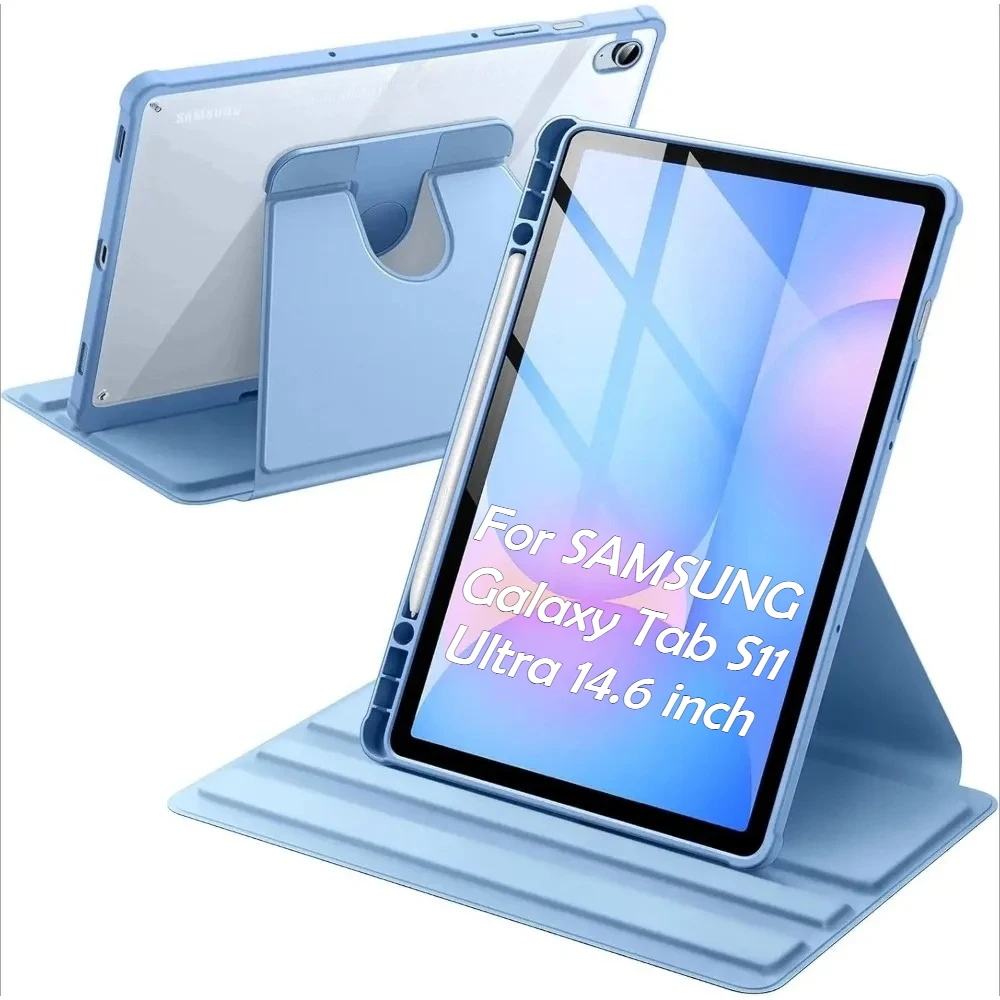 Чехол из акрила с поворотом на 360° для Samsung Galaxy Tab S11 Ultra 14.6 SM-X930 SM-X936 с держателем для стилуса
Чехол из акрила с поворотом на 360° для Samsung Galaxy Tab S11 Ultra 14.6 SM-X930 SM-X936 с держателем для стилуса