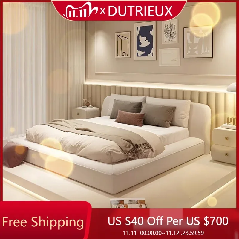 Бракская кровать размера «queen-size», современная минималистичная многофункциональная кровать для спальни, место для хранения вещей, мебель для дома Camas De Casal De Luxo
Бракская кровать размера «queen-size», современная минималистичная многофункциональная кровать для спальни, место для хранения вещей, мебель для дома Camas De Casal De Luxo