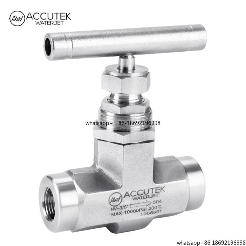 10000PSI ultra-high pressure 316L stainless steel needle valve NPT4 points integral forging needle globe valve
10000PSI ultra-high pressure 316L stainless steel needle valve NPT4 points integral forging needle globe valve