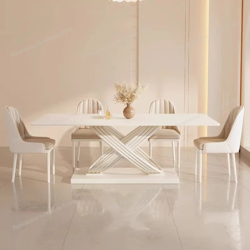 Nordic Warm Dining Tables Luxury Modern High Top Design Dining Tables Marble Minimalist Mesa Comedor Dining Room Furniture
Nordic Warm Dining Tables Luxury Modern High Top Design Dining Tables Marble Minimalist Mesa Comedor Dining Room Furniture