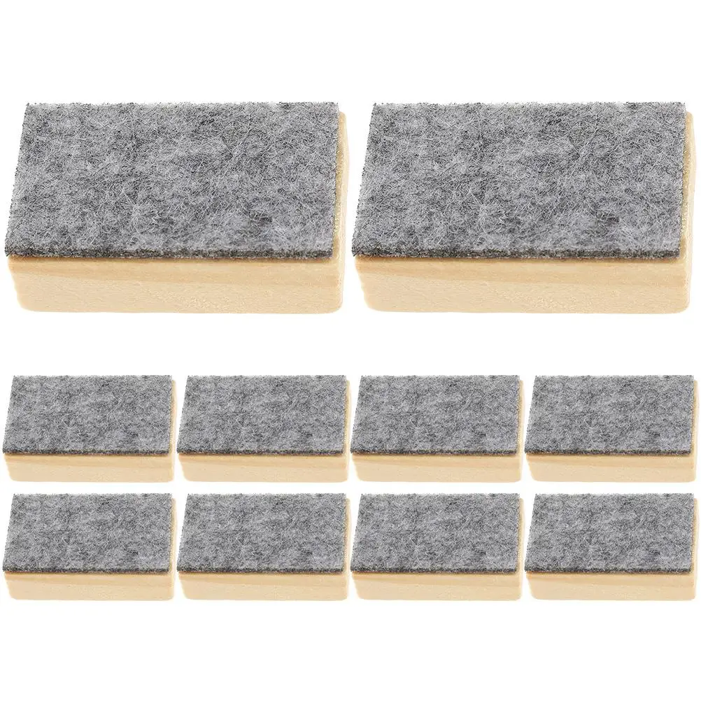 10 Pcs Blackboard Eraser Mini Chalk Board Felt Lightweight Dust Free Cleaning School Office Supplies Wooden Material Durability
10 Pcs Blackboard Eraser Mini Chalk Board Felt Lightweight Dust Free Cleaning School Office Supplies Wooden Material Durability
